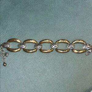 Brighton Elegant Gold and Silver Bracelet